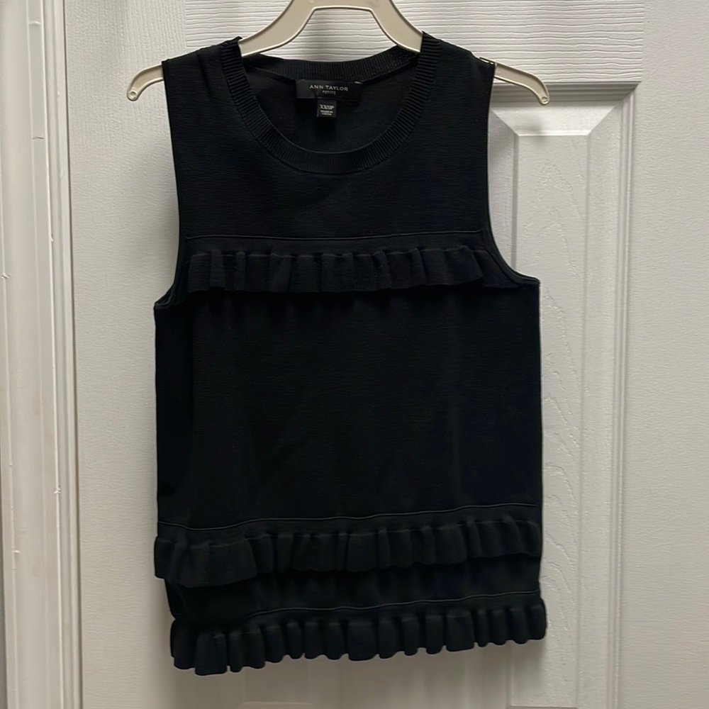 Knit Crewneck Sleeveless Sweater